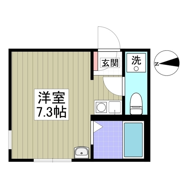 ハイドパーク本厚木の間取り