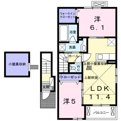 リジェールの間取り