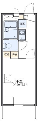 レオパレスノーブルコート久地の間取り