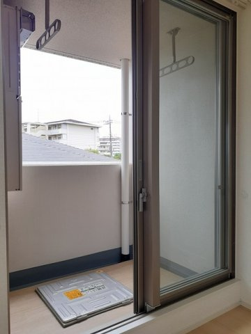 メゾン　ユウソウのバルコニー