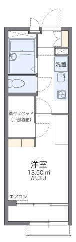 レオパレスヴィラ　ノーバⅡの間取り
