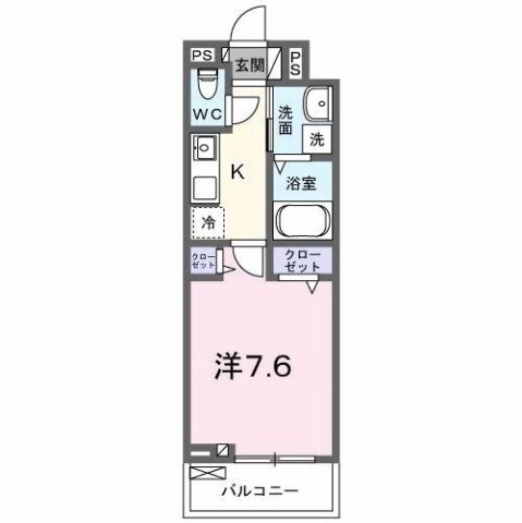 ヴィオラ西八王子の間取り