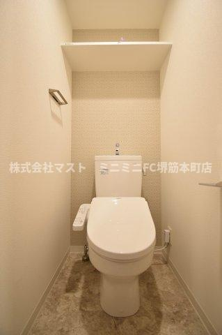 エスリード大阪城PREMIERのトイレ