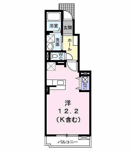 リッチリバー館の間取り
