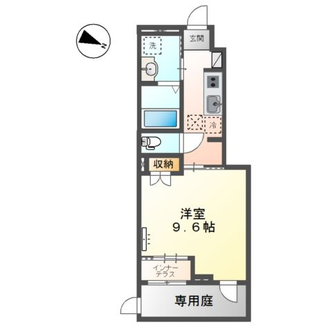 アルカディアＫ１の間取り