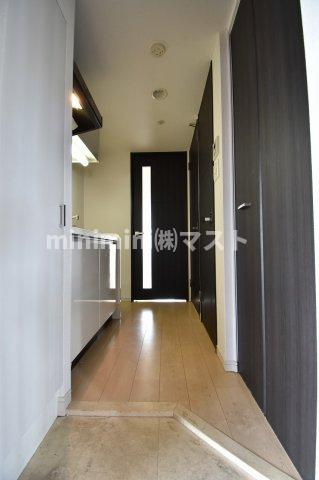 アドバンス上町台Ⅱクレイドルの玄関