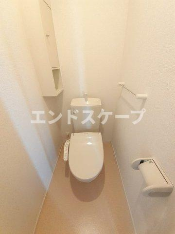 ドエル観音寺　Ｃのトイレ|高崎、前橋のお部屋探しはエンドスケープまで！お客様の理想お聞かせ下さい♪