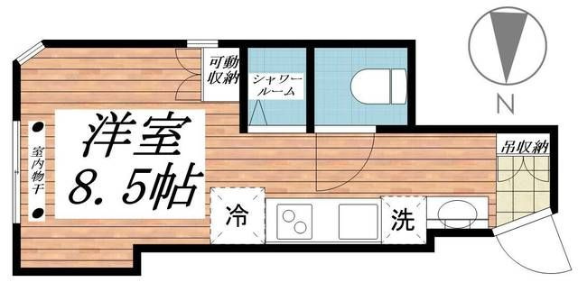 カーサビアンカ高松の間取り