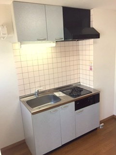 ＹＮＨマンションN棟のキッチン|お料理が楽しくなるガス２口システムキッチン