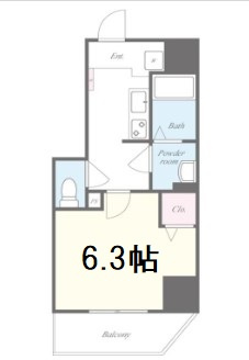 【間取り】 | グランパシフィック毛馬