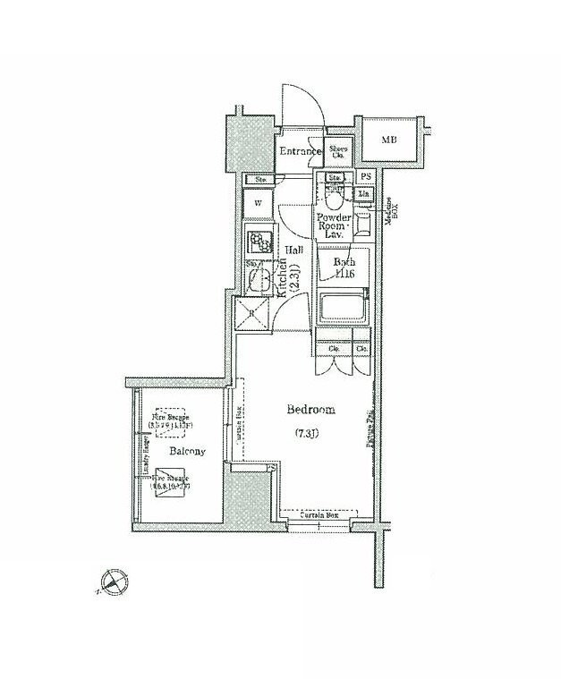 COMFORIA浅草橋の間取り