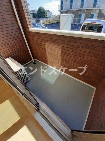 ピレネー　Ⅱのバルコニー|高崎、前橋のお部屋探しはエンドスケープまで！お客様の理想お聞かせ下さい♪