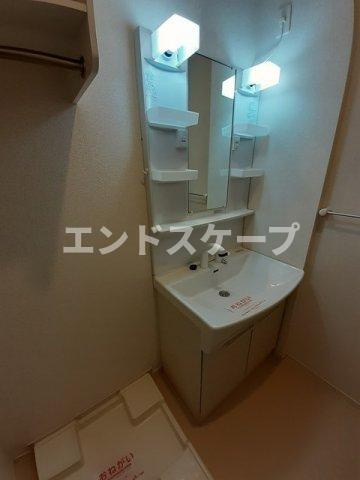ピレネー　Ⅱの洗面所|高崎、前橋のお部屋探しはエンドスケープまで！お客様の理想お聞かせ下さい♪