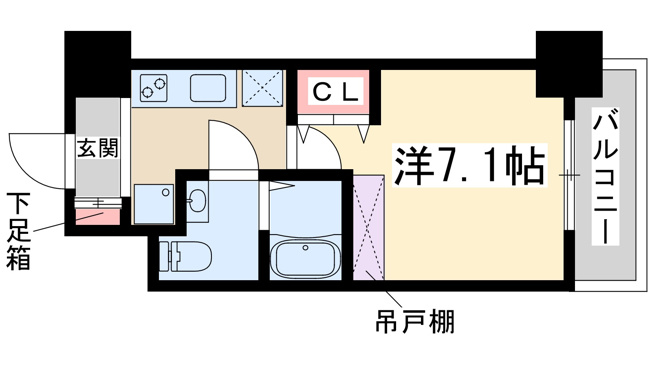 【間取り】 | ラクラス新大阪