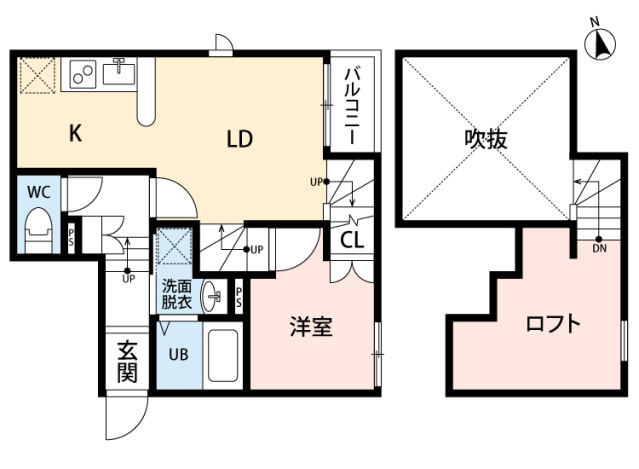 エクシア御井駅前【キャッシュバック対象】の間取り