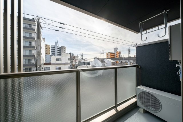 NU北田辺のバルコニー|NU北田辺（ヌーキタタナベ）　バルコニー