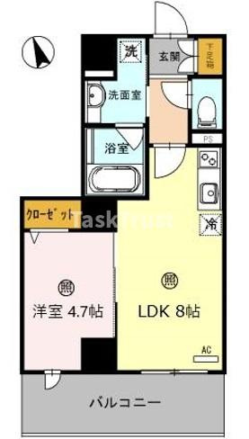 【間取り】 | フォルテ福島