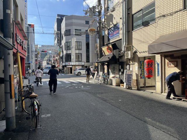 大阪市中央区日本橋２丁目の店舗一部の周辺