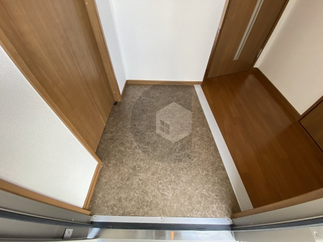 アルカディア楠根の玄関
