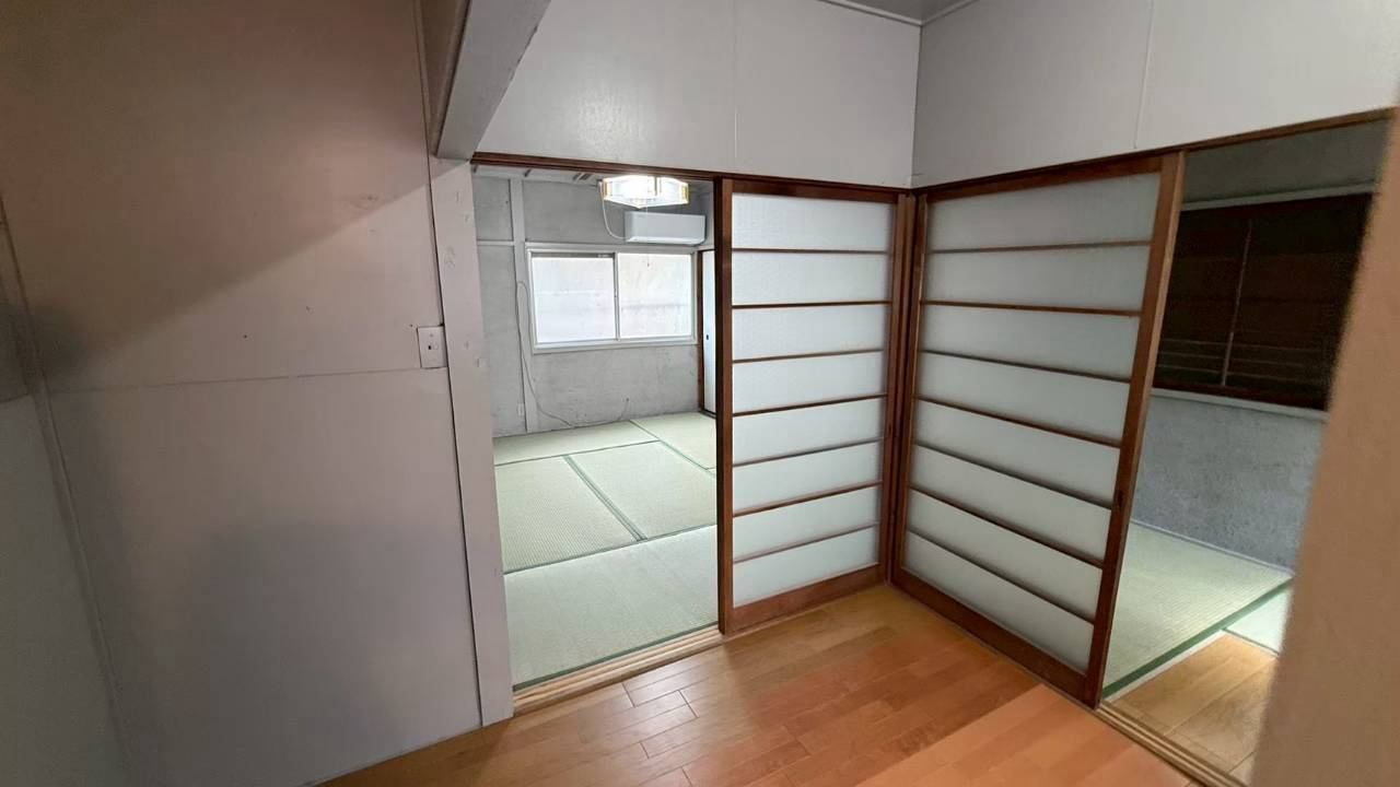 里山文化アパートの和室|趣のある和室です