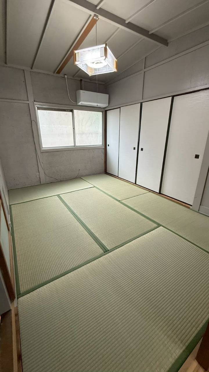 里山文化アパートの和室|趣のある和室です