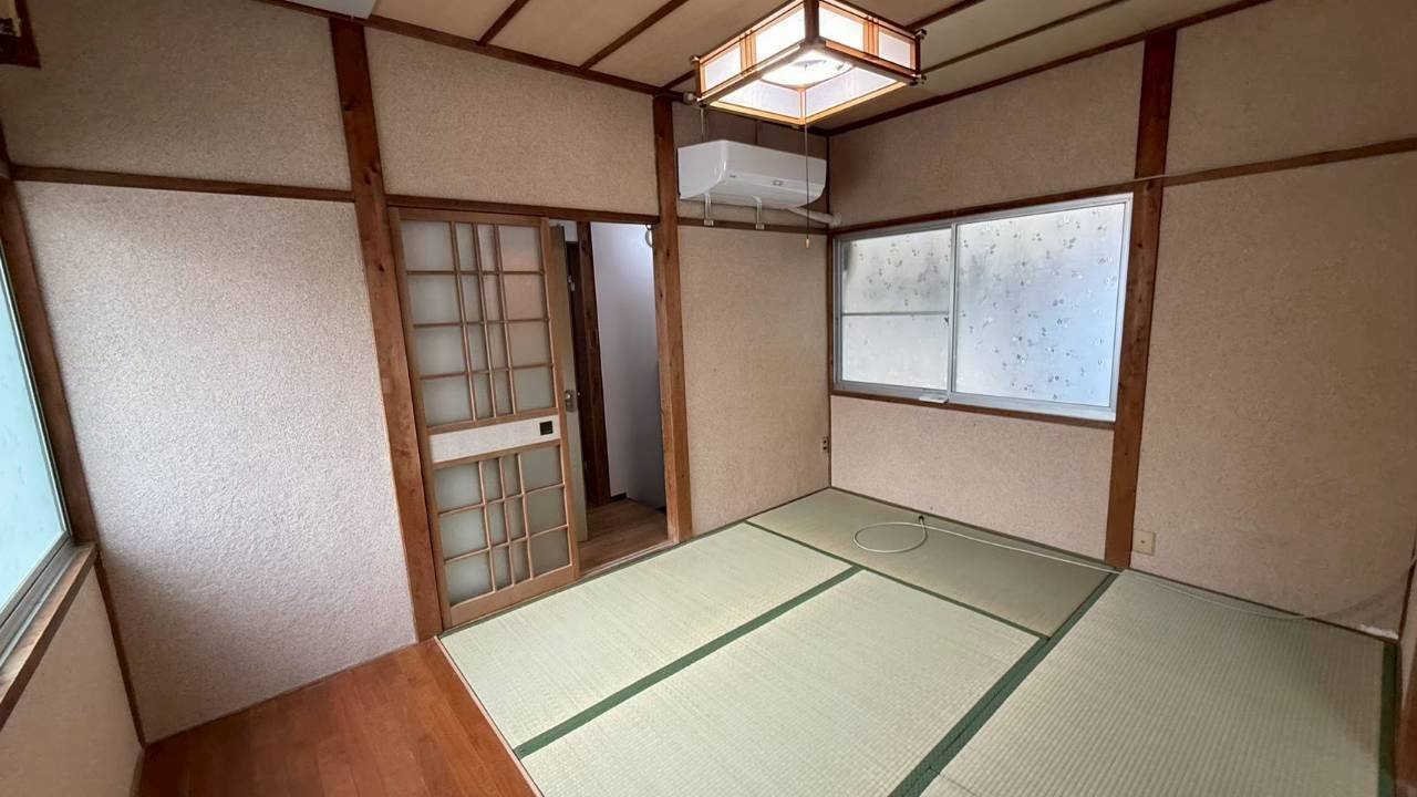 里山文化アパートの和室|フローリングだけでなく、和室もあります