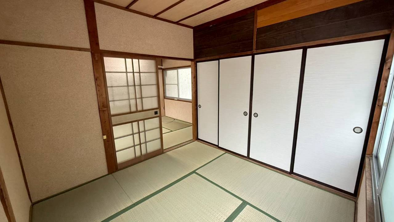 里山文化アパートの和室|和室があると落ち着いた雰囲気になりますね