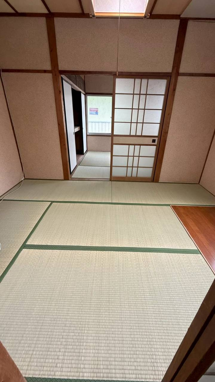 里山文化アパートの和室|和室です