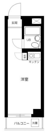 ハイシティ高田馬場の間取り