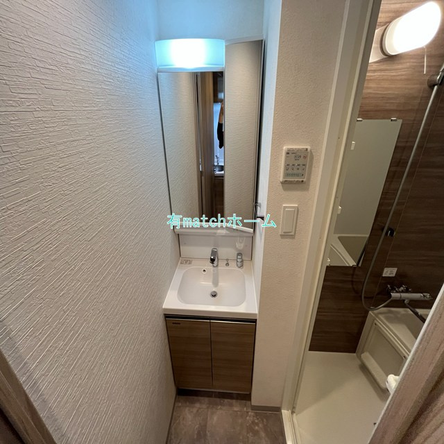 S-RESIDENCE上新庄beatの洗面所