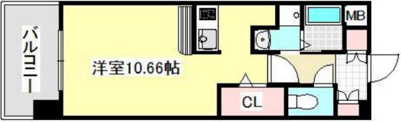 クオリアけやき通り【キャッシュバック対象物件】の間取り|居間です