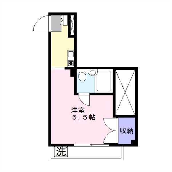 杉並区阿佐谷南２丁目の賃貸マンションの間取り
