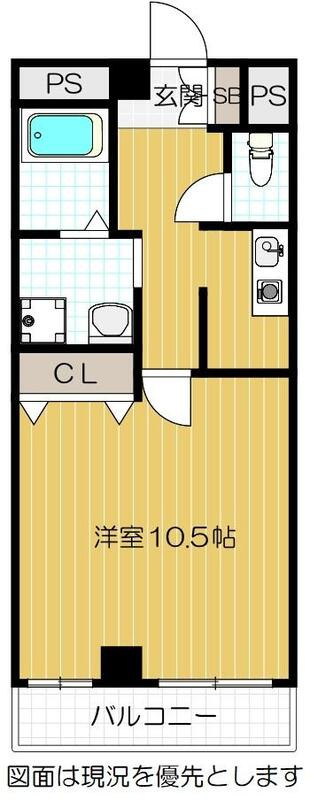 メロディーハイム夕陽丘の間取り