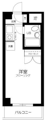 スカイコート落合Ⅱの間取り