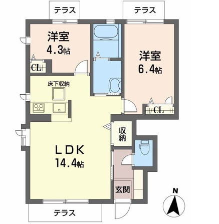 オリゼー芦屋西D