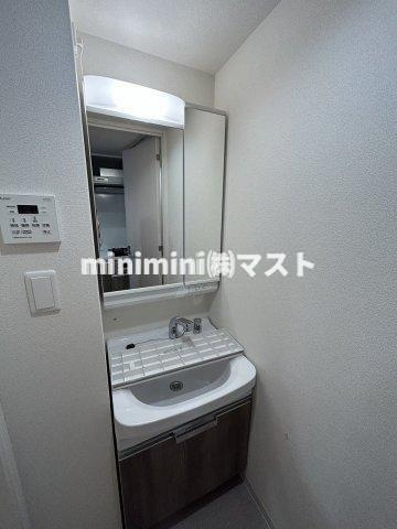 プレサンスDOMECITYコレーレの洗面所