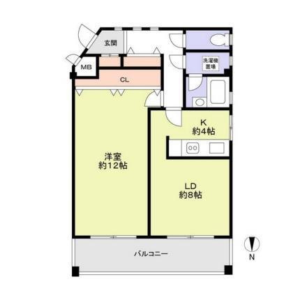 アークパレス誠の間取り