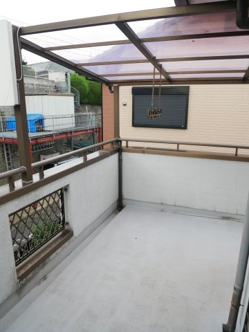 鶴田2丁目丸山貸家のバルコニー