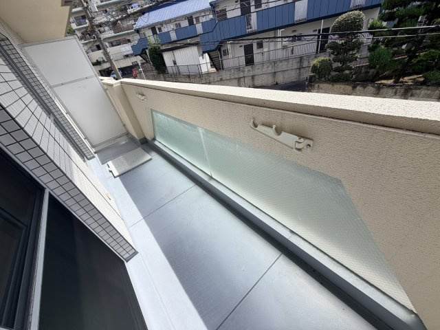日下グランドハイツのバルコニー