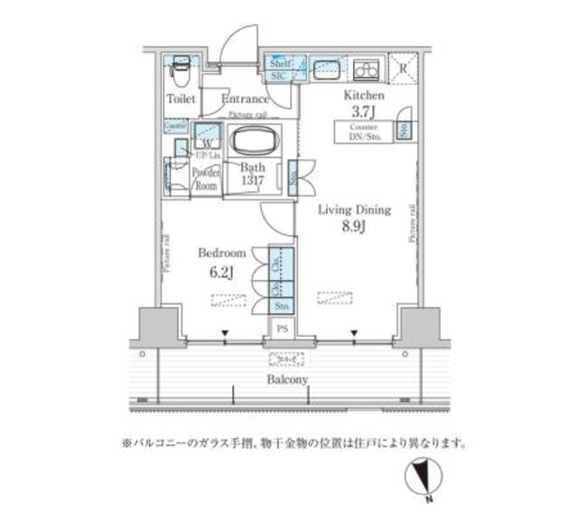 パークアクシス柏の葉の間取り