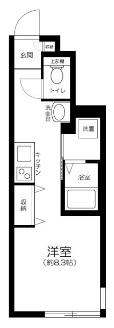 ソルナクレイシア上祖師谷１の間取り