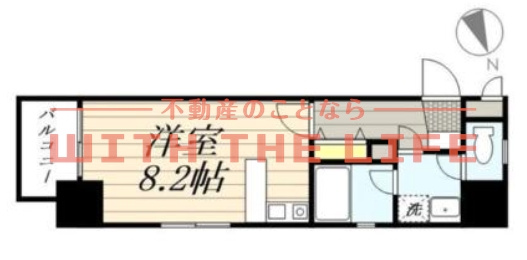 ロマネスク通町第2【キャッシュバック対象物件】の間取り
