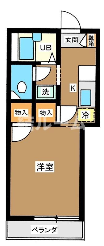 北区赤羽西１丁目のアパートの間取り