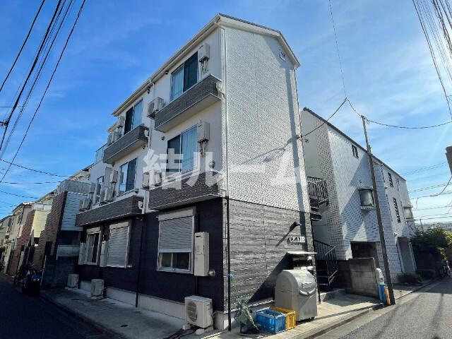 板橋区大谷口２丁目のアパートの外観