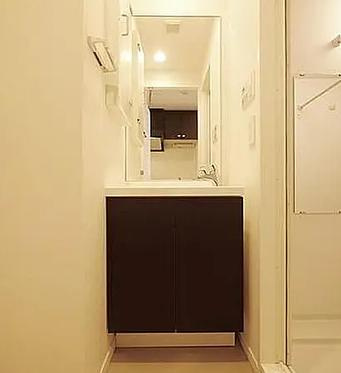 ハーモニーレジデンス東京シティゲートの独立洗面台