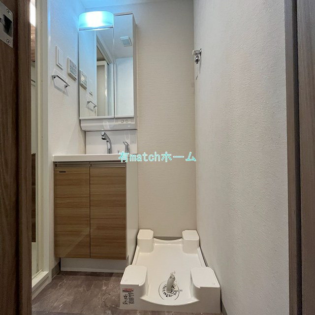 S-RESIDENCE上新庄beatの洗面所