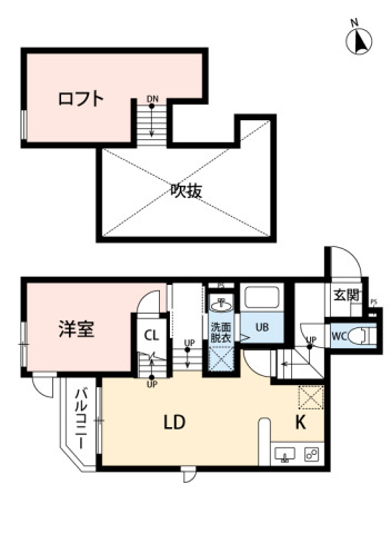 エクシア御井駅前の間取り