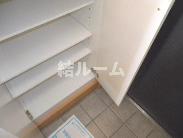 板橋区清水町の賃貸マンションの玄関