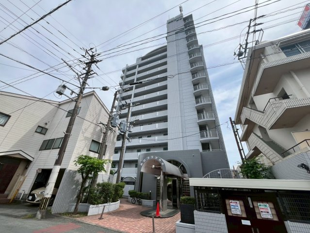 朝日プラザ坪井８Fの外観