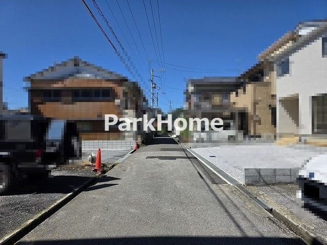 高知市百石町４丁目 -第４-1号棟-新築戸建ての前面道路含む現地写真